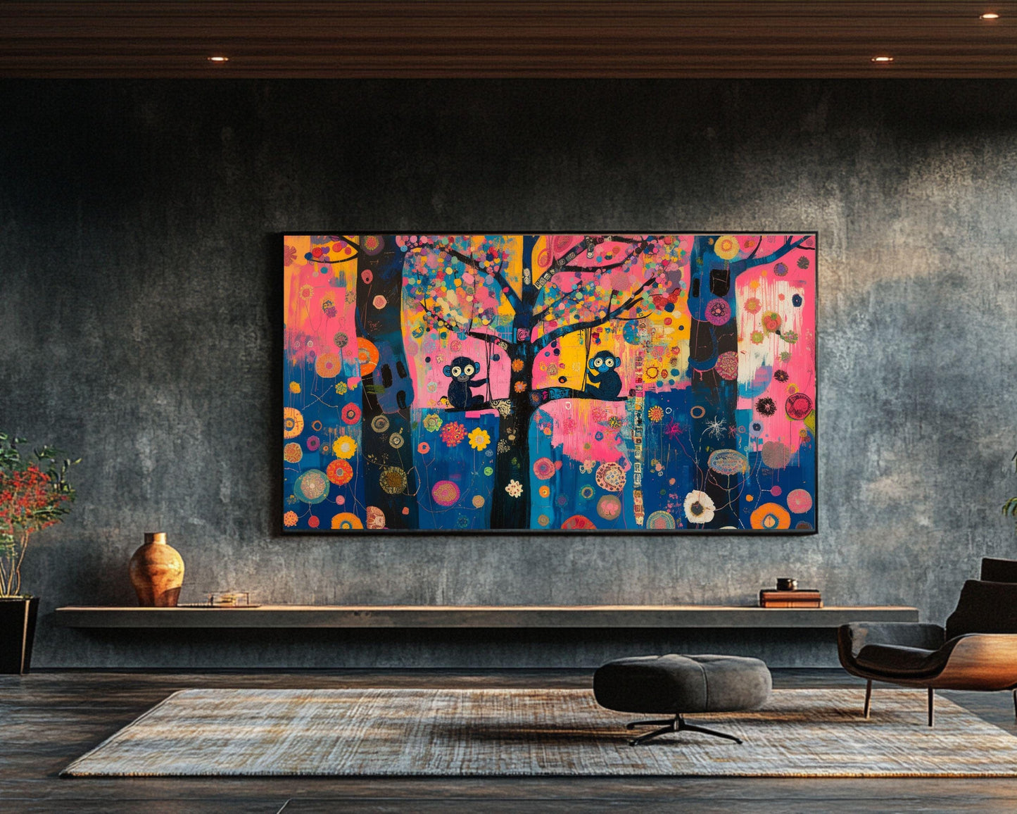 Playful Monkeys African American Wall Art