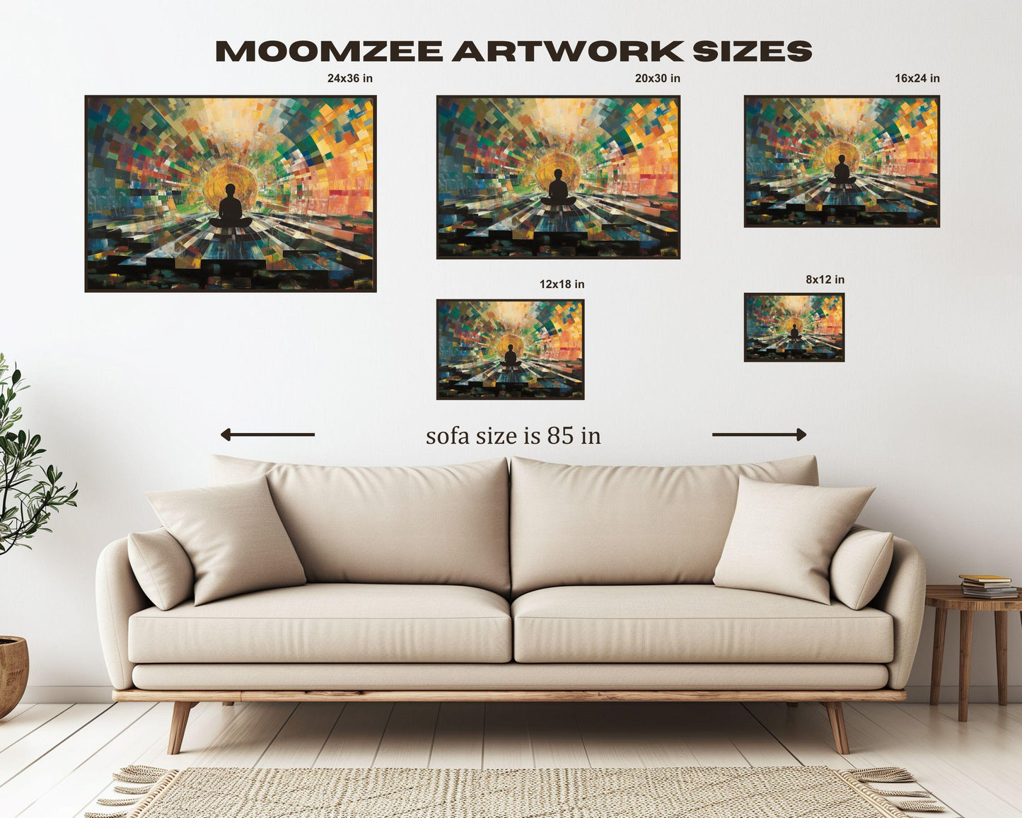 Radiant Meditation African American Wall Art