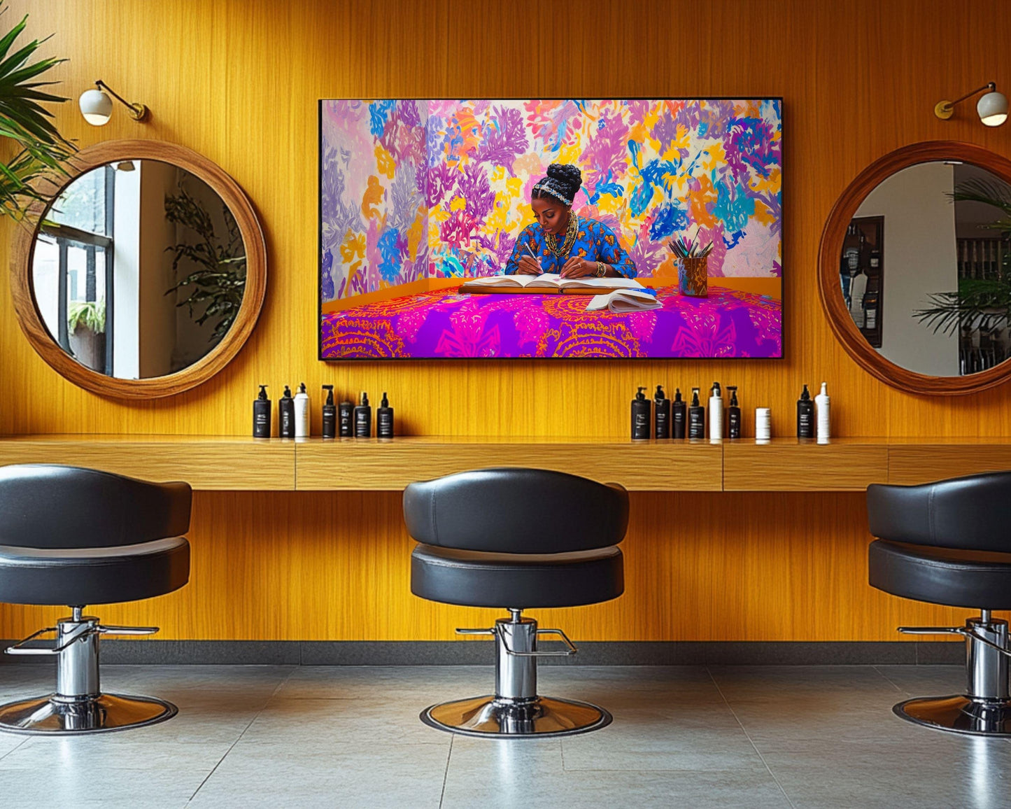 Creative Journaling African American Wall Art