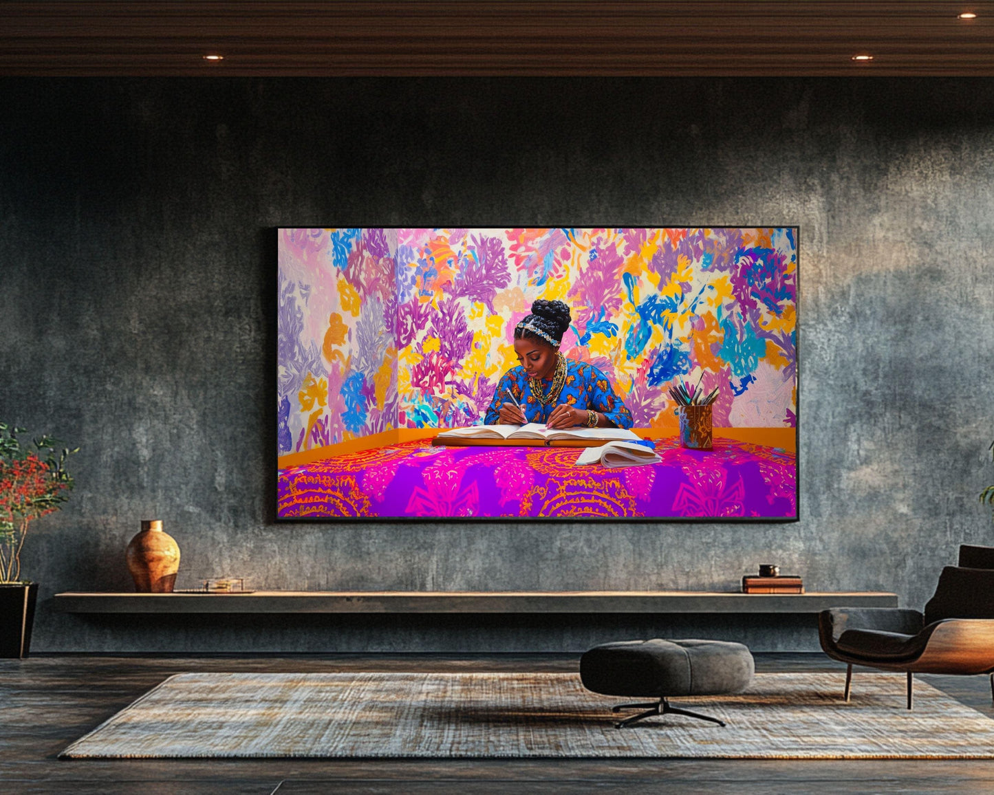 Creative Journaling African American Wall Art