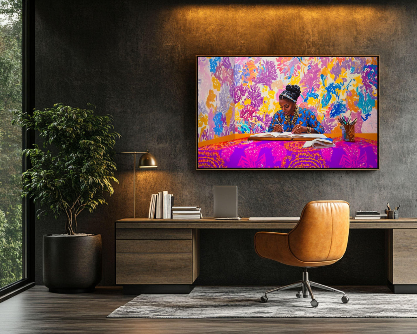 Creative Journaling African American Wall Art