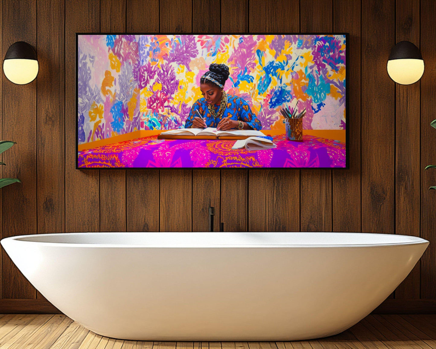 Creative Journaling African American Wall Art