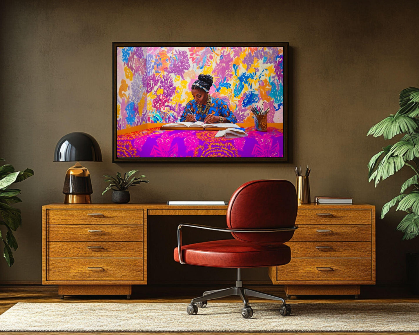 Creative Journaling African American Wall Art