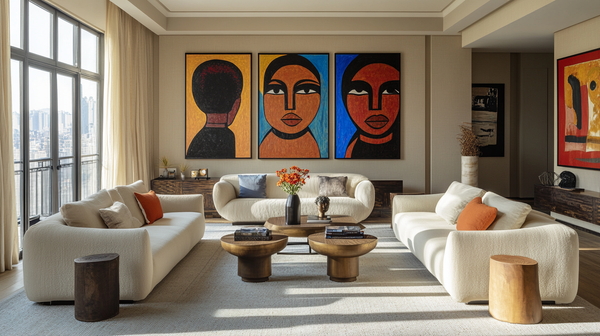 Abstract vs Realistic Black Art for Home Décor