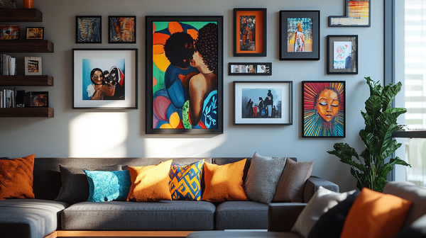 Black Love Art Gallery Wall Ideas for Your Home