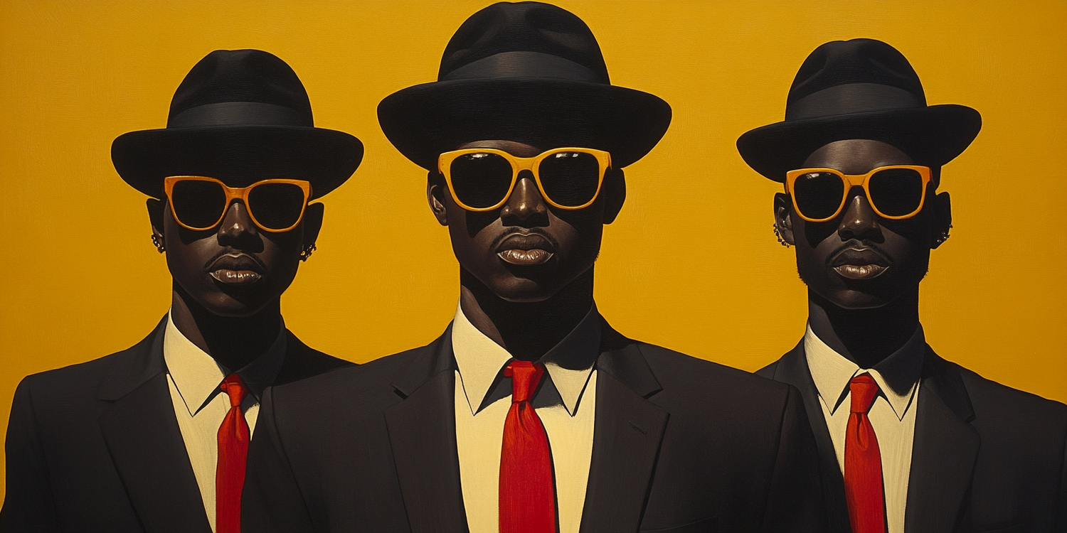 Colorful African American Wall Art