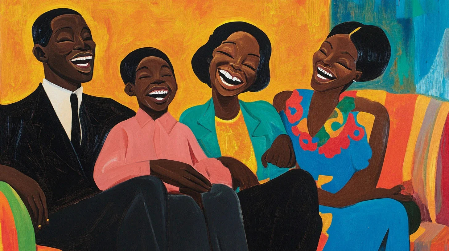 African American Family Art | MoomZee