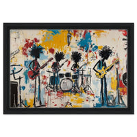 Black Music Wall Art – Gift Idea For Musicians And Art Collectors