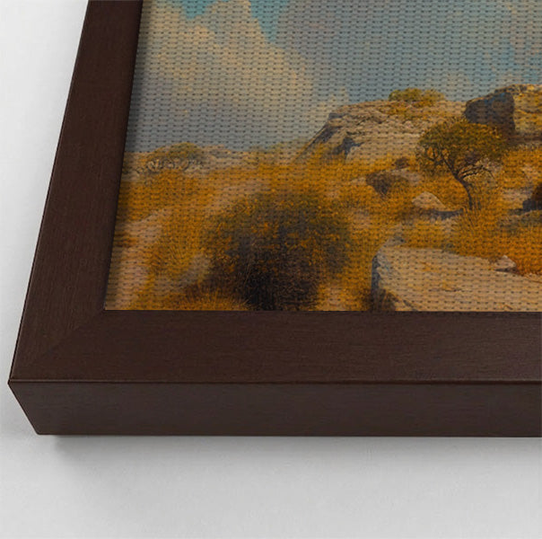 Majestic Lion Safari African American canvas print view 34
