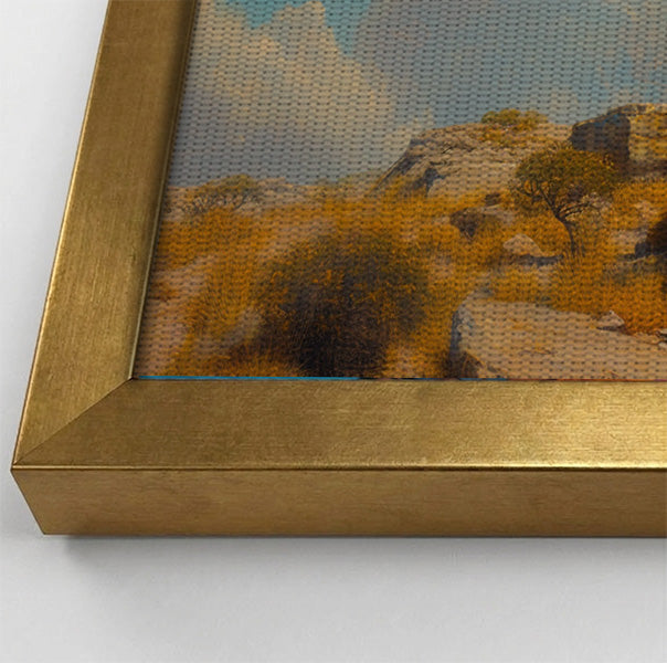 Majestic Lion Safari African American canvas print view 40