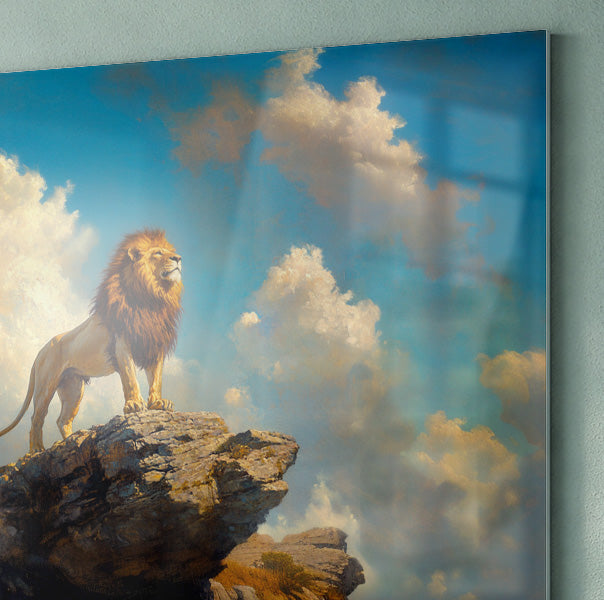 Majestic Lion Safari African American canvas print view 20