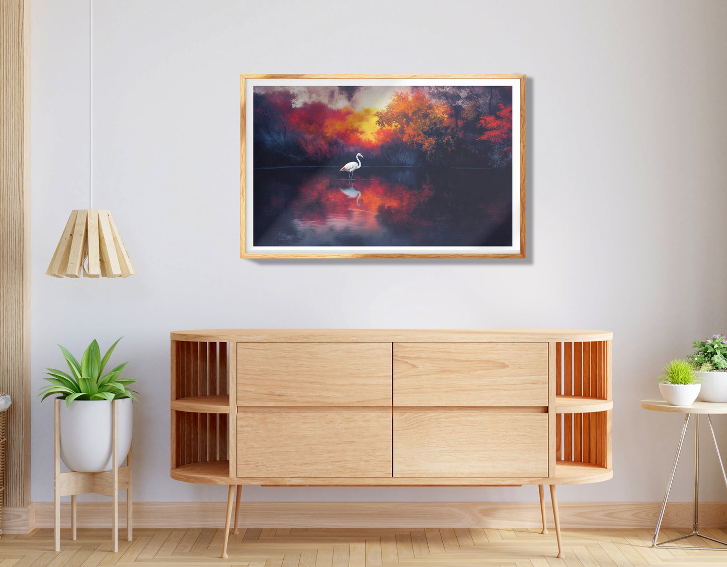 Elephant Sunset Safari Black Black culture wall art view 74