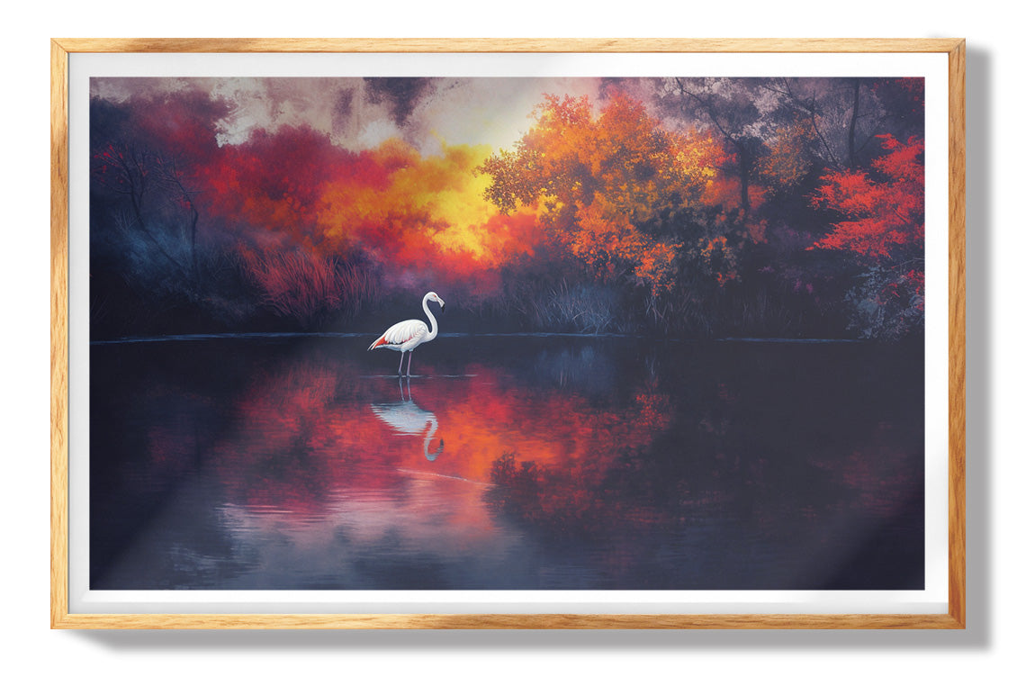 Elephant Sunset Safari Black Black culture wall art view 73