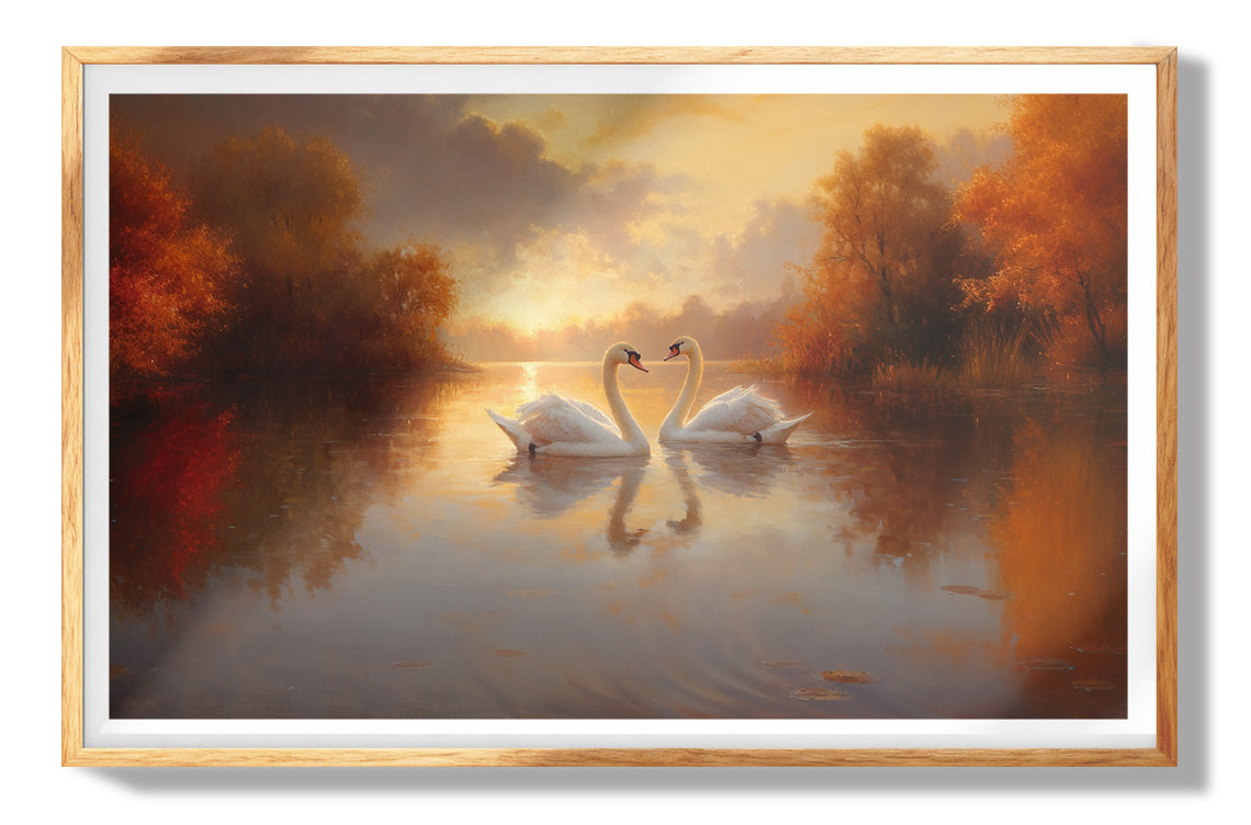 Black Mermaid Waterfall Fantasy African American canvas print view 73