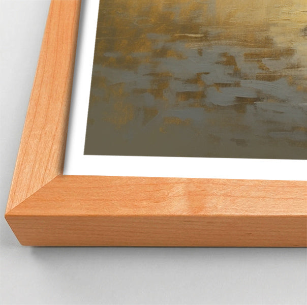 Misty Swan Lake African American canvas print view 82