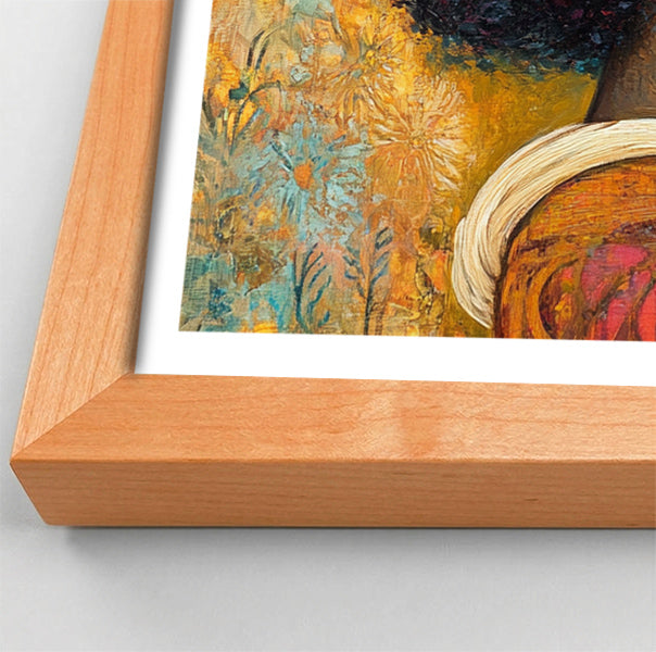 Black Lesbian Couple Embrace Black love wall art view 82