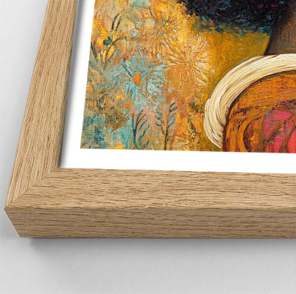 Black Lesbian Couple Embrace Black love wall art view 76