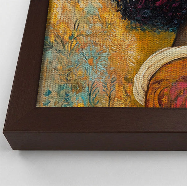 Black Lesbian Couple Embrace Black love wall art view 34