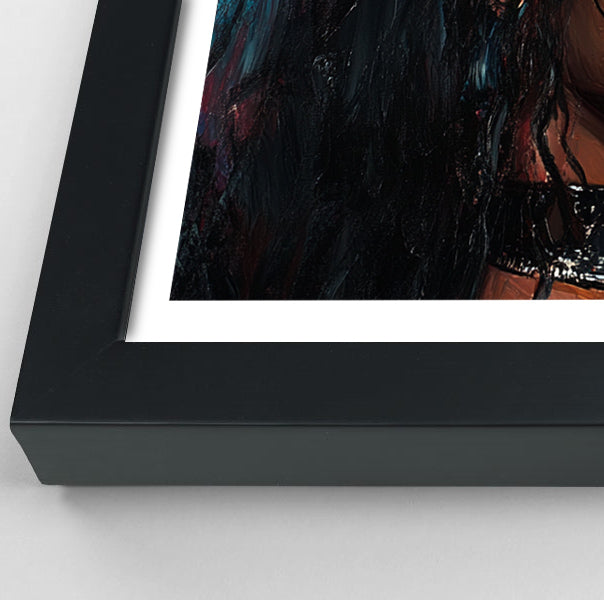 Black Love Couple Portrait Black love wall art view 70
