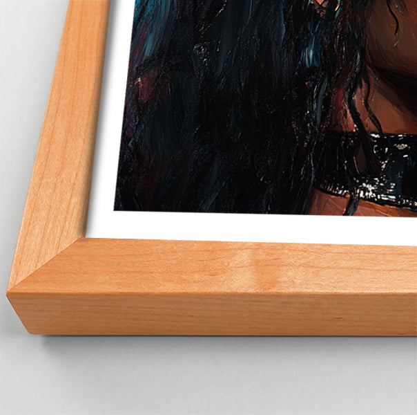 Black Love Couple Portrait Black love wall art view 82