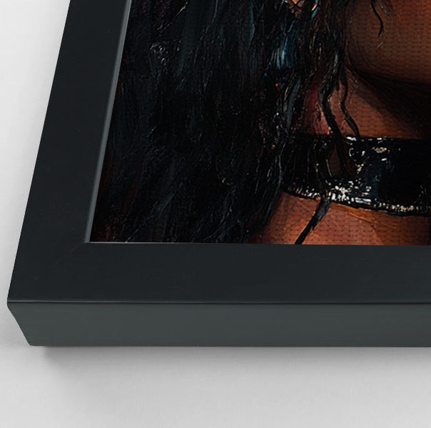 Black Love Couple Portrait Black love wall art view 28