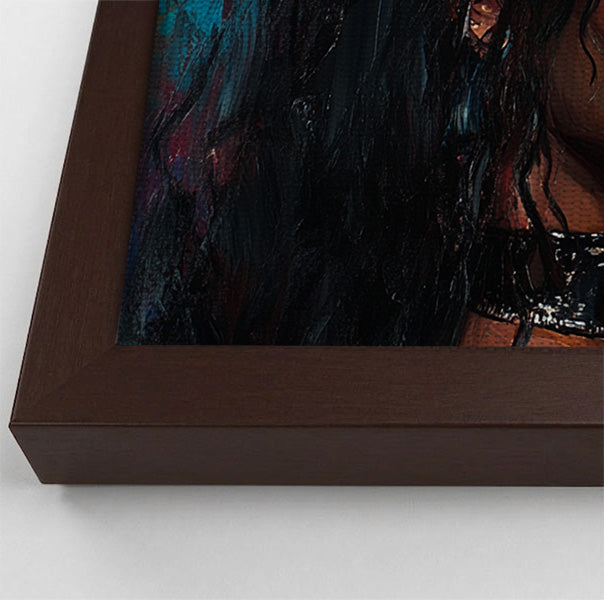 Black Love Couple Portrait Black love wall art view 34
