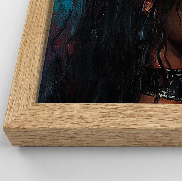 Black Love Couple Portrait Black love wall art view 52