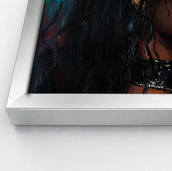 Black Love Couple Portrait Black love wall art view 58