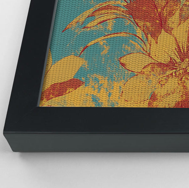 Black Woman Floral Portrait African American wall art view 28