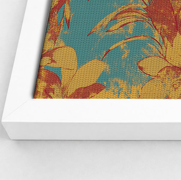 Black Woman Floral Portrait African American wall art view 64
