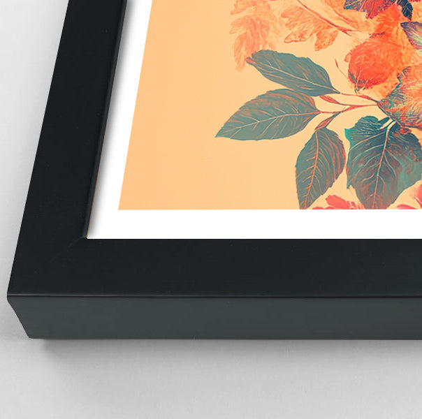 Black Woman Tropical Floral African American wall art view 70