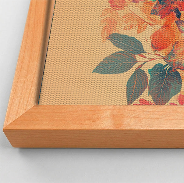 Black Woman Tropical Floral African American wall art view 46