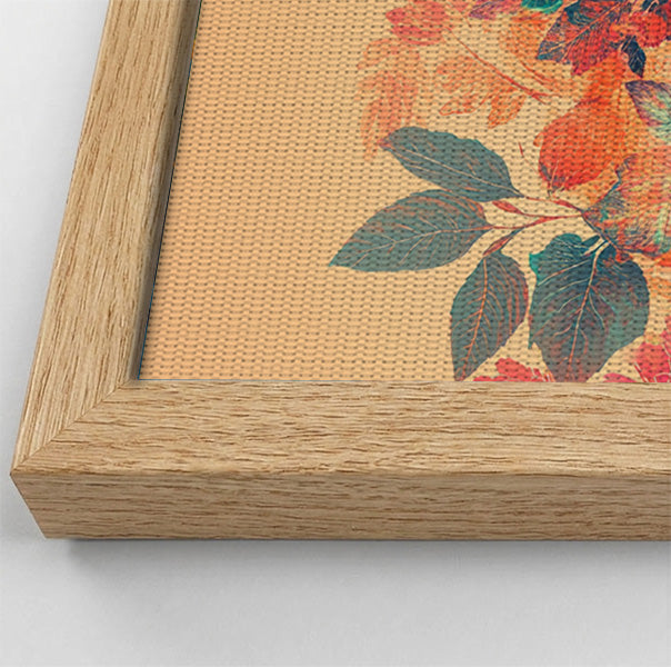 Black Woman Tropical Floral African American wall art view 52