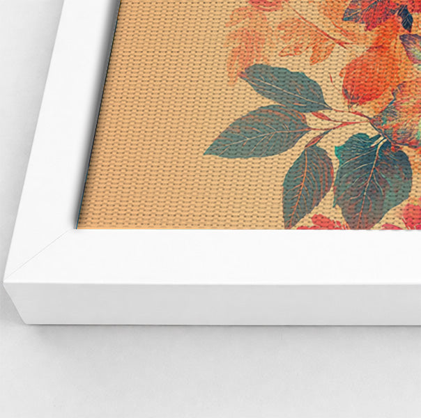 Black Woman Tropical Floral African American wall art view 64