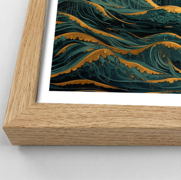 Moonlit Jellyfish Ocean Black Caribbean wall art view 76
