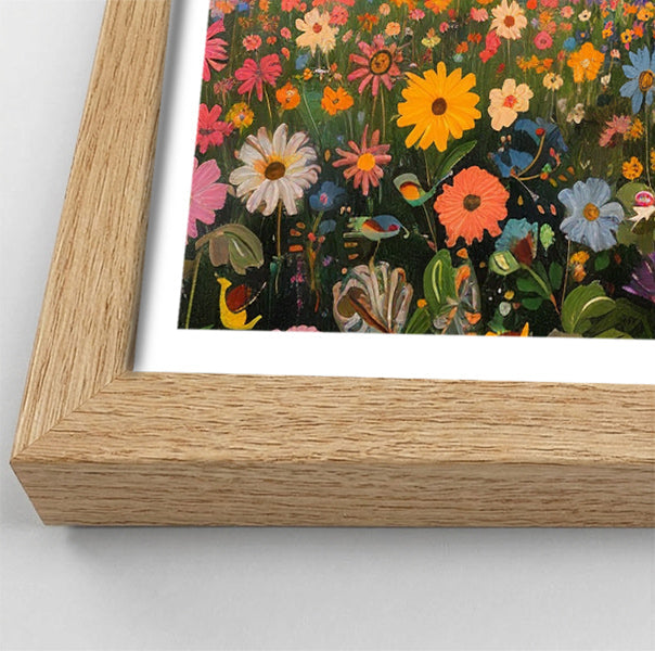 Elephant Family Floral African American canvas print view 76