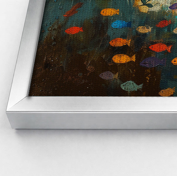 Black Mermaid Ocean Sunset Caribbean wall art view 58