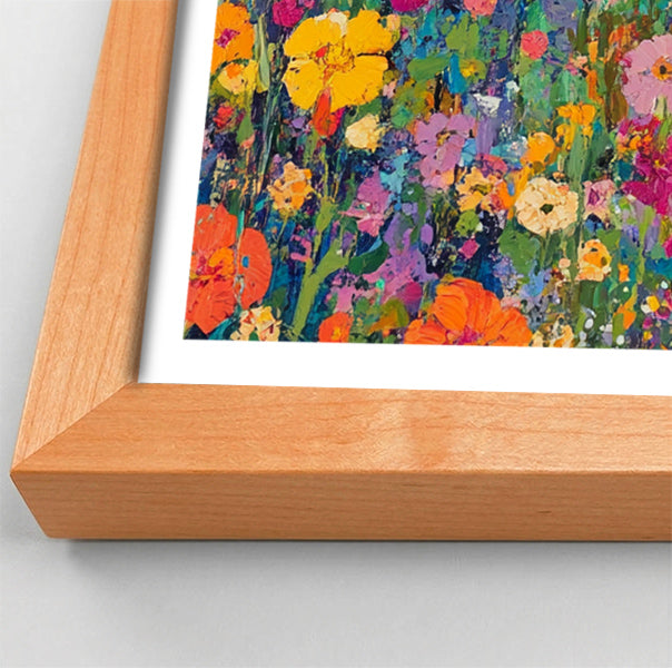 Elephant Floral Safari African American canvas print view 82