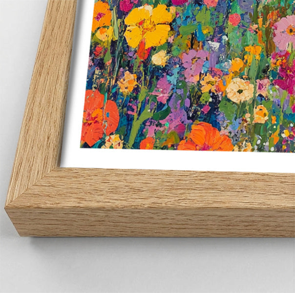 Elephant Floral Safari African American canvas print view 76