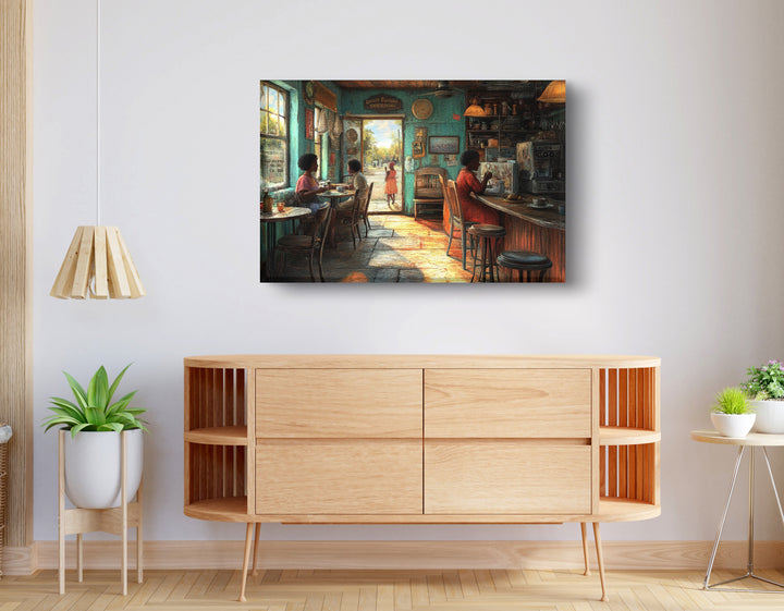 Cozy Black Kitchen Dining Room Wall Art