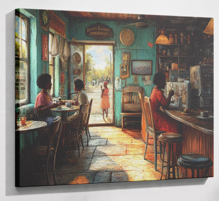 Cozy Black Kitchen Dining Room Black kitchen wall art displayed as kitchen wall decor