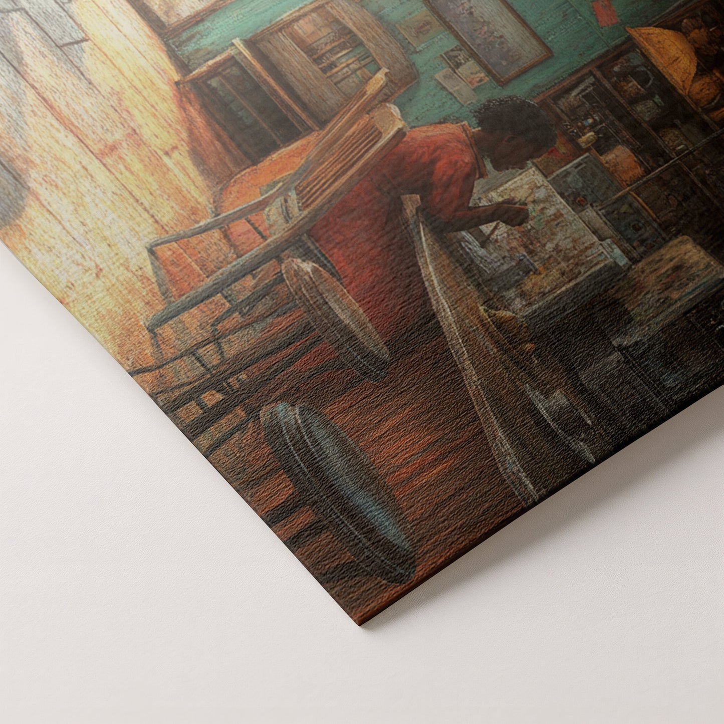 Cozy Black Kitchen Dining Room Black kitchen wall art view 10
