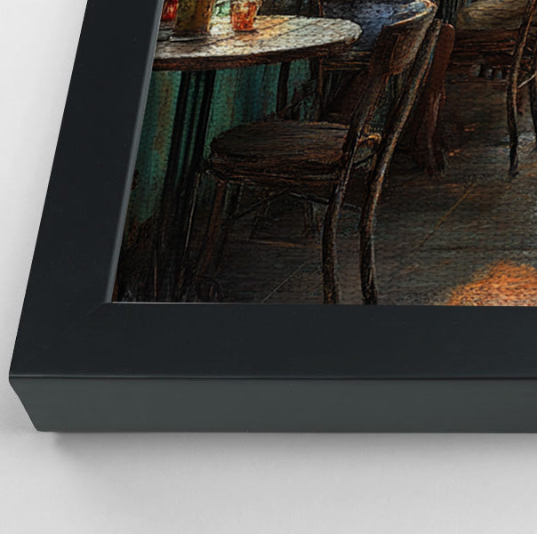 Cozy Black Kitchen Dining Room Black kitchen wall art view 28