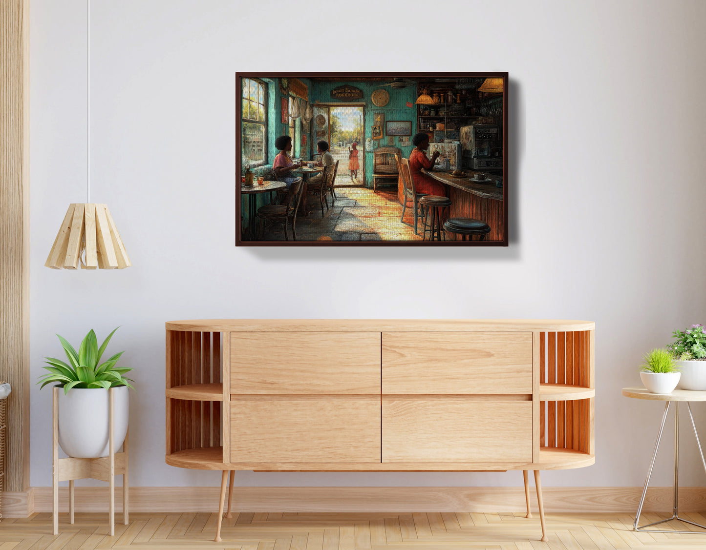 Cozy Black Kitchen Dining Room Black kitchen wall art view 32