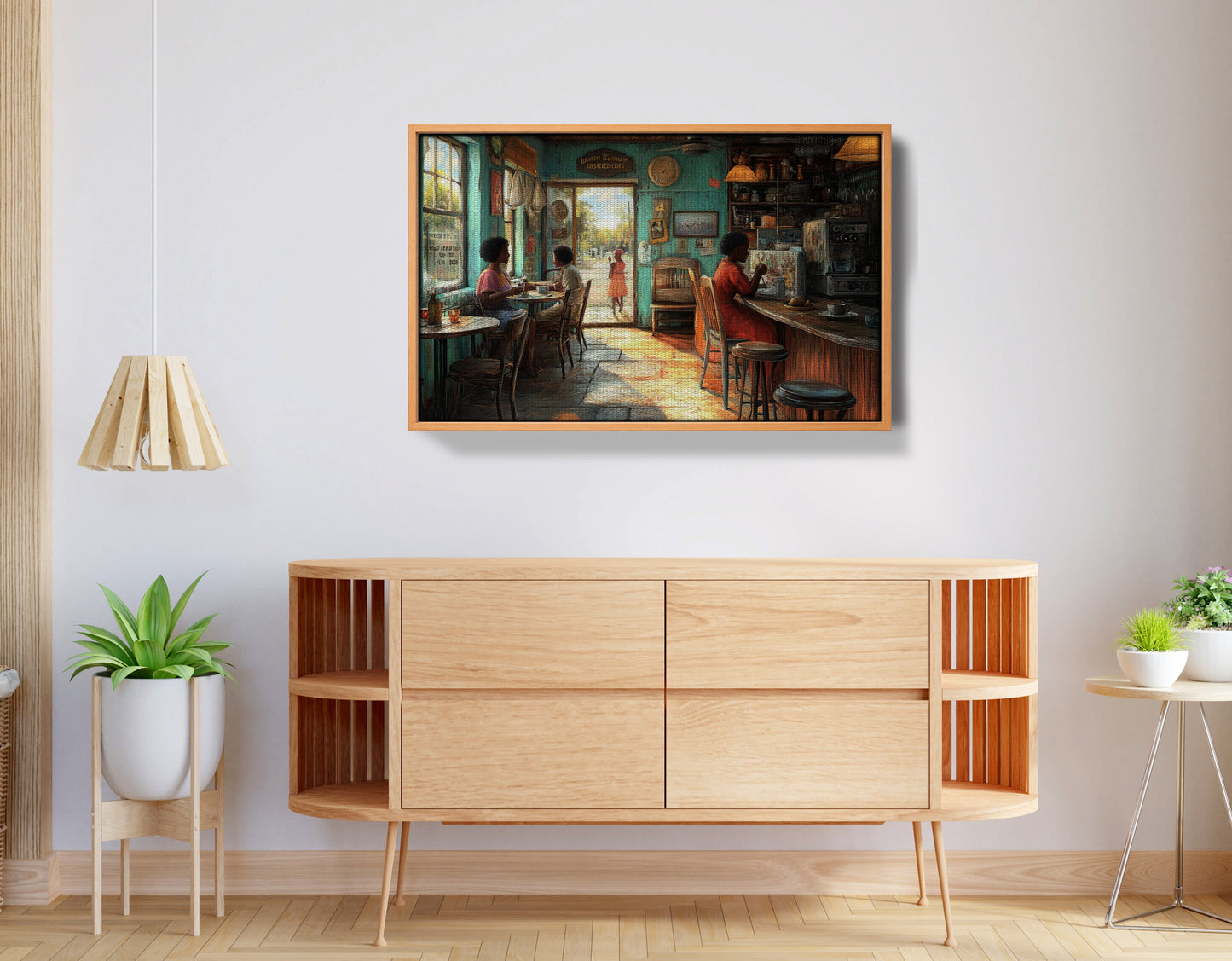 Cozy Black Kitchen Dining Room Black kitchen wall art view 44