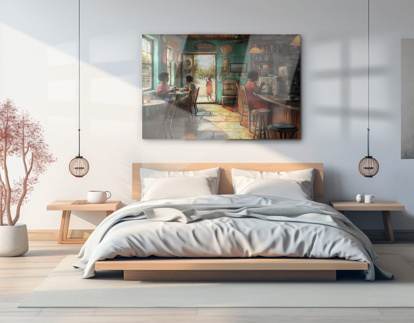 Cozy Black Kitchen Dining Room Black kitchen wall art view 21