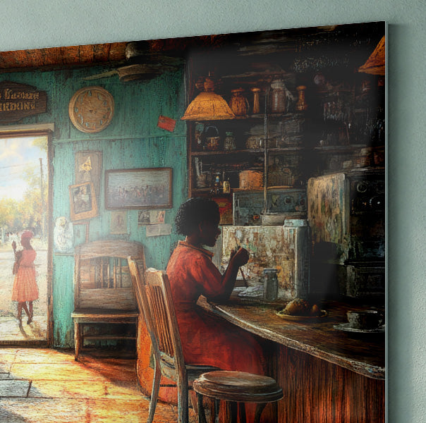 Cozy Black Kitchen Dining Room Black kitchen wall art view 22