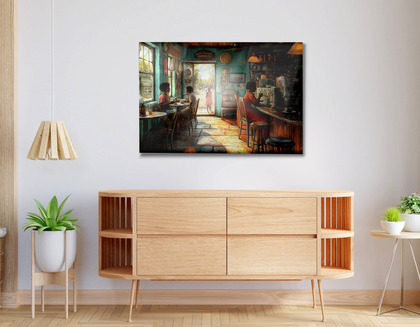 Cozy Black Kitchen Dining Room Black kitchen wall art view 20