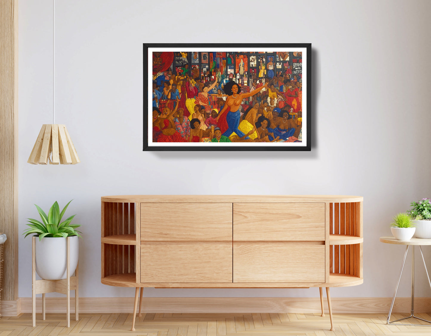 Black Joy Dance Party Black culture wall art view 68