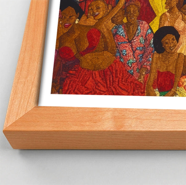 Black Joy Dance Party Black culture wall art view 82